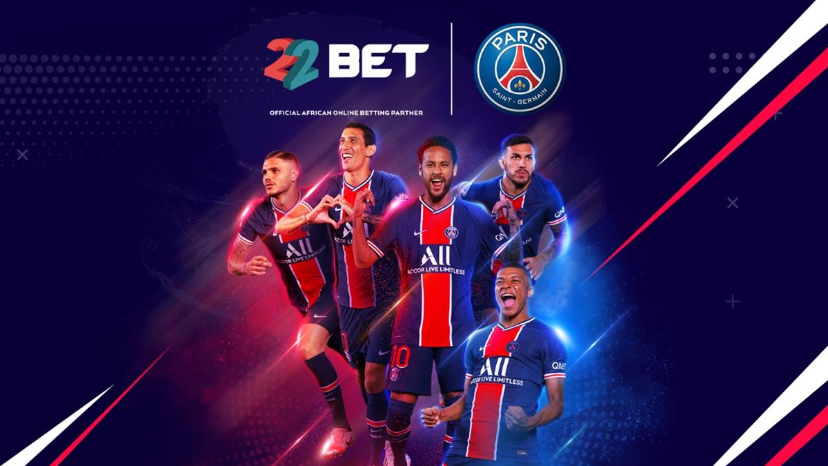 22Bet signs official betting partnership with PSG in Africa.