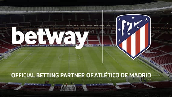 Betway made headlines when it became the Official Betting Partner of 11-time La Liga champions, Atlético de Madrid.