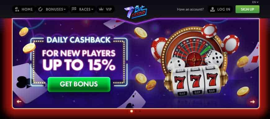 No 7Bit Casino review would be complete without mention of the generous welcome deposit bonuses this operator extends to new players.